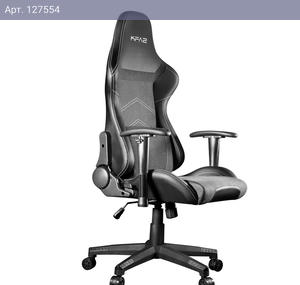 Игровое кресло KFA2 Gaming Chair 04 L Black