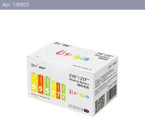 Батарея CUKTECH AA+AAA rainbow alkaline battery (12 AA+12 AA)