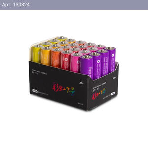 Батарея CUKTECH AAA rainbow alkaline battery (24 pellet)