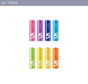 Батарея CUKTECH high-performance rainbow alkaline battery (8 pellet)