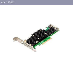 HBA-адаптер Broadcom 9600-24i SGL (05-50111-01) PCIe v4 x8 LP, Tri-Mode SAS/SATA/NVMe 24G HBA, 24port(3*int SFF8654), SAS4024 IOC, RTL