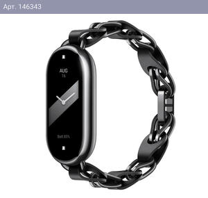 Ремешок для смарт-часов Xiaomi Smart Band 8 Chain Strap Black