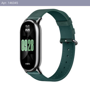 Ремешок для смарт-часов Xiaomi Smart Band 8 Checkered Strap Green