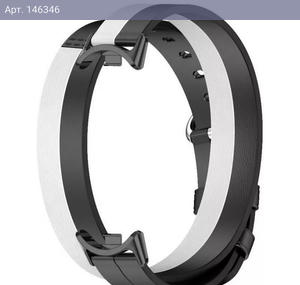 Ремешок для смарт-часов Xiaomi Smart Band 8 Double Wrap Strap - Black and White