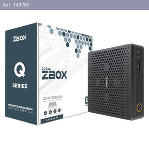 Платформа мини пк ZBOX-QRP7N3500-BE Barebone NVIDIA RTX 3500,Intel i7-13700HX, 2x DDR5 SODIMM slot, M.2 SSD