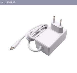 Блок питания Gembird NPA-DC3 для Raspberry Pi 4B, Pi 5, Белый, 5.1V, 5A, 25,5Вт, Кабель 1.5 m, USB Type-C output jack