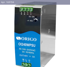 Блок питания ORIGO OI240WPSU/A1A Источник питания 240 Вт на DIN-рейку, выход 48В DC