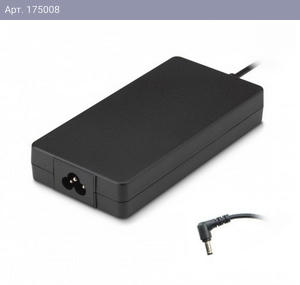 Адаптер питания FSP FSP150-ABBN3 AC-DC 150W Adapter, Вход C6 (для ноутбучного кабеля), Кабель 1500мм, Выход 19V, 5.5*2.5*12.5 - 90° (угловой штеккер)
