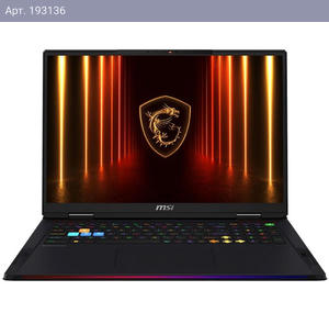 Ноутбук MSI Raider A18 HX A9WJG-216RU AMD Ryzen 9 9955HX3D/64Gb/SSD2Tb/RTX5090 24Gb/18