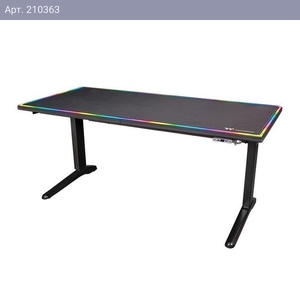 Игровой стол Thermaltake Bad Pack Gaming Desk Level 20 BattleStation Black, Electric,RGB, none Black, Electric,RGB, none