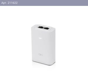Блок питания для сетевого устройства Ubiquiti POE-24-12W-WH 24 В 0.5 А Passive PoE (белый)