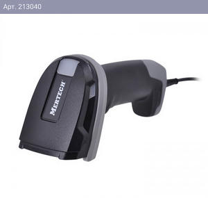 Сканер штрих-кода MERTECH ручной проводной 2410 P2D 1D/2D USB черный IP65 (4871)