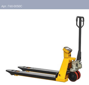 Гидравлическая тележка с весами BFC-SC-II (2000 кг, 1150х570 мм, PDP) SMARTLIFT (SMART)