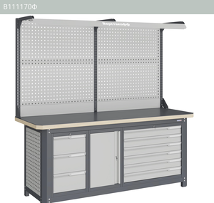 Модульный верстак, ВхШхГ 1982x1993x743 мм, MCN 2052.S37L6-2F