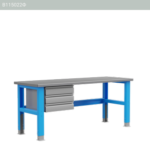 Стол металлический промышленный PLC 20.3