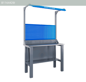 Слесарный стол, бестумбовый SLF 121.11.3-1FR