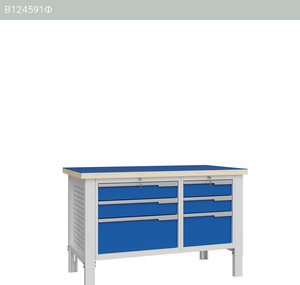 Верстак слесарный CTR 1432.S3L3.4