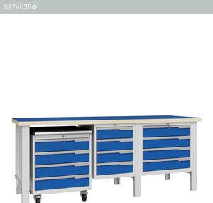 Верстак слесарный CTR 2232.S4L4M4.4