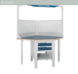 Верстак (угловой) CTR U532.S1.1-1FR