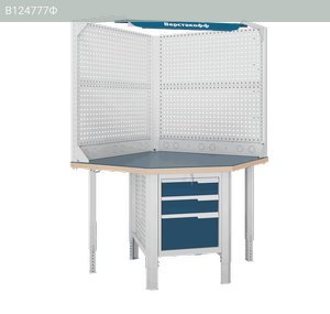 Верстак (угловой) CTR U532.S3.1-2FR