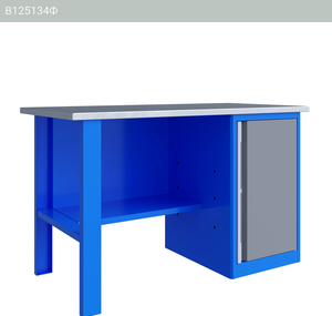 Стол-верстак слесарный однотумбовый, ВхШхГ 855x1396x696, TNC 141.17.2