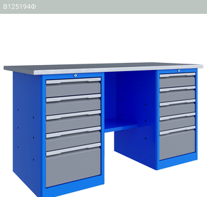 Верстак слесарный двухтумбовый TNC 161.55.1