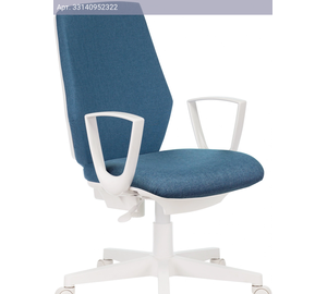Кресло Бюрократ CH-W545, обивка: ткань, цвет: синий (CH-W545/DENIM)
