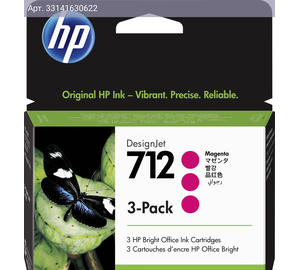 Картридж HP 712 пурпурный (3ed78a)