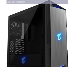 Компьютерный корпус ATX Gigabyte AORUS C300 GB-AC300G черный (9bac300g-00-10)