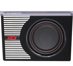 Сабвуфер автомобильный Kicx GT403BPA активный (2013846)