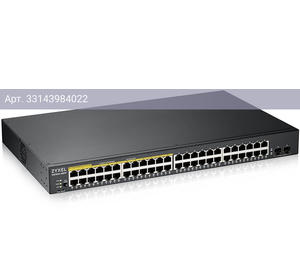 Коммутатор управляемый Zyxel GS190048HPV2-EU0101F