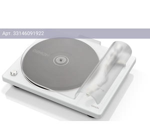 Виниловый проигрыватель Denon DP-400 белый (dp400wtem)