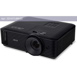Проектор Acer X1228i, 1024х768, 20000:1, 4500lm, черный (mr.jtv11.001)