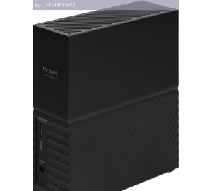 Внешний жесткий диск 6TB WD My Book WDBBGB0060HBK-EESN черный USB3.0