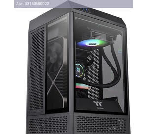 Компьютерный корпус miniITX Thermaltake The Tower 100 черный (ca-1r3-00s1wn-00)