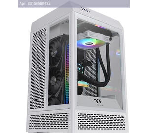 Компьютерный корпус miniITX Thermaltake The Tower 100 Snow белый (ca-1r3-00s6wn-00)