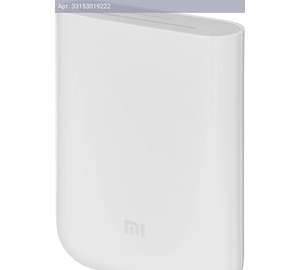 Принтер ZINK Xiaomi Mi Portable Photo Printer XMKDDYJ01HT белый (tej4018gl)