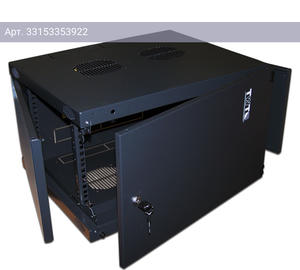 Шкаф коммутационный Lanmaster Next TWT-CBWNM-18U-6X6-BK 18U черный