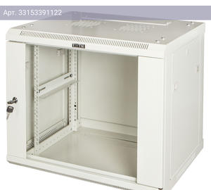 Шкаф коммутационный Lanmaster TWT-CBWPG-18U-6X8-GY 18U серый