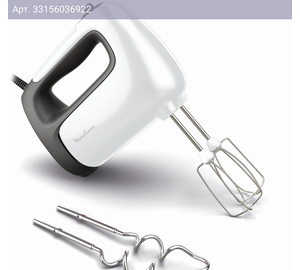 Миксер Moulinex HM460110 белый/черный (7211004400)