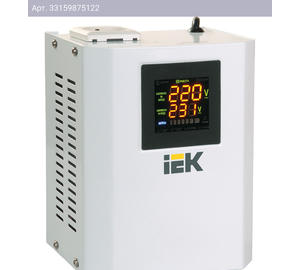 Стабилизатор напряжения IEK Boiler белый (ivs24-1-00500)