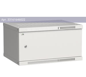Шкаф коммутационный ITK Linea WE LWE3-06U64-MF 6U серый
