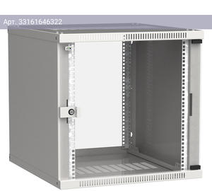 Шкаф коммутационный ITK Linea WE LWE3-09U64-GF 9U серый