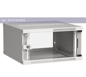 Шкаф коммутационный ITK Linea WE LWE3-06U66-GF 6U серый