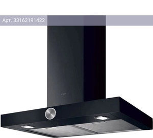 Каминная вытяжка Jet Air Touch BL/A/60 черный (prf0099977a)