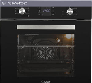 Духовой шкаф Lex EDM 071 BL черный (CHAO000370)
