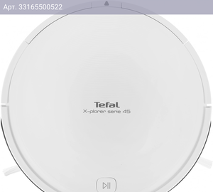 Робот-пылесос Tefal X-Plorer Serie 45 RG8227WH белый/белый (2211401030)