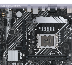 Материнская плата Asus PRIME B660M-K D4, Soc-1700, Intel B660, mATX
