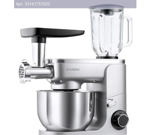 Кухонная машина Hyundai HYMS7651 серебристый