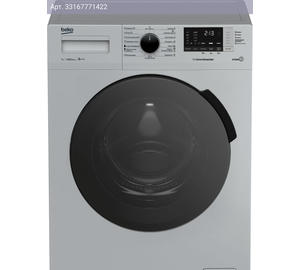 Стиральная машина средняя Beko RSPE78612S, с фронтальной загрузкой, 7кг, 1200об/мин (7322710002)